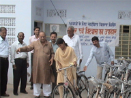 Distribution of Bicycles to school going poor girls